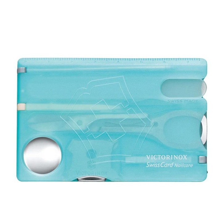 Navaja Swisscard Nailcare color Celeste Victorinox